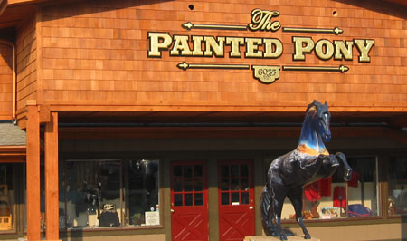 The Painted Pony Rearing horse